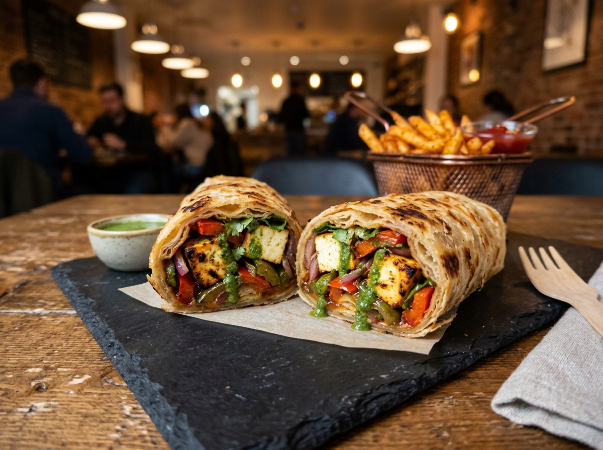 Highway Paneer Tikka Wrap